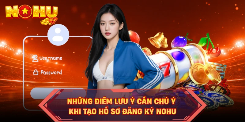 Những điểm lưu ý cần chú ý khi tạo hồ sơ đăng ký NOHU